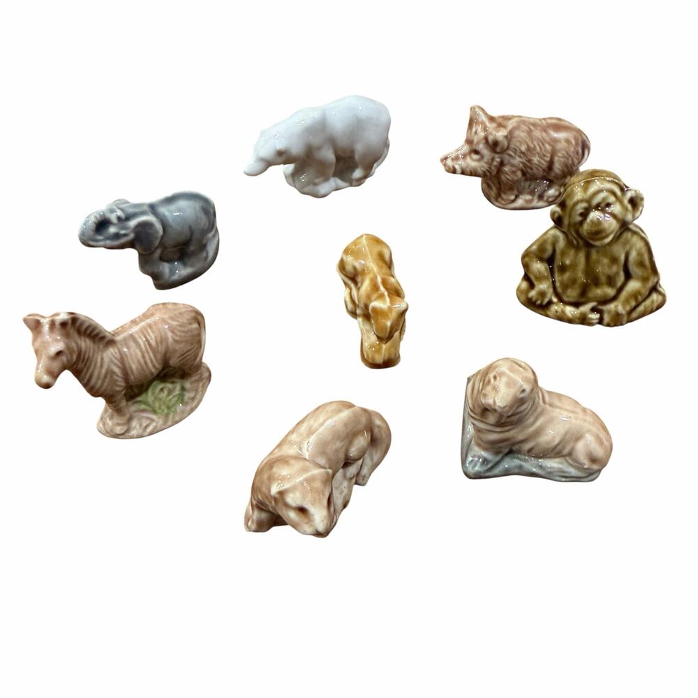 Wade Whimsies: Polar Bear, Lionness, Walrus, Elephant, Zebra, Chimp, Otter, Boar - Picture 1 of 6